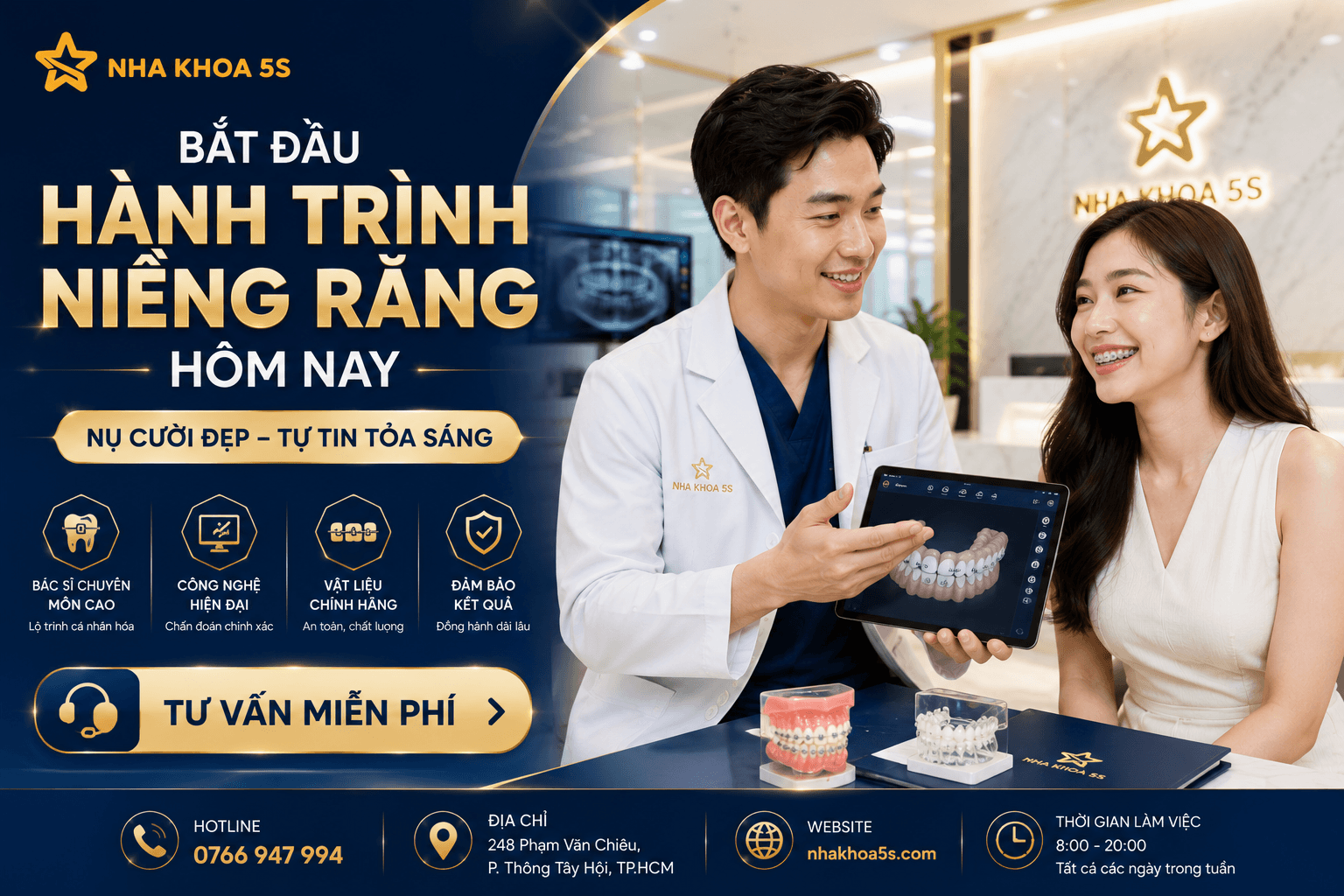 Bảng giá niềng răng trả góp 0 lãi suất cập nhật chi phí chỉnh nha